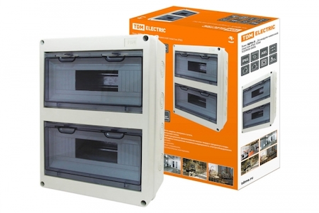 TDM ELECTRIC SQ0908-0006 Бокс ЩРН-П-24 модулей навесной пластик IP65 TDM